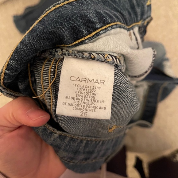 LF CARMAR ripped Jeans size 26 (NWT) - Picture 3 of 5